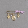 Danon 24K Gold Plated Baby Safety Pin  - 7