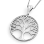 14K Gold Deluxe Tree of Life Pendant Necklace - 3