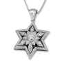Star of David Jerusalem 14K Gold and Diamonds Necklace - 2