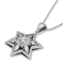Star of David Jerusalem 14K Gold and Diamonds Necklace - 3