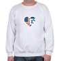 Israel - USA Heart Sweatshirt. Variety of Colors - 1