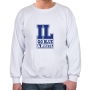 IL Go Blue and White Sweatshirt (Choice of Colors) - 1