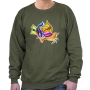 Shalom Dove Sweatshirt - Stained Glass. Variety of Colors - 3