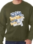 Israel Sweatshirt - Made in Israel. Variety of Colors - 3