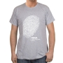Israel T-Shirt - Jewish Identity Fingerprint. Variety of Colors - 11