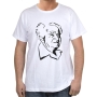  Portrait T-Shirt - David Ben Gurion. Variety of Colors - 3