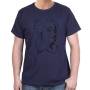  Portrait T-Shirt - David Ben Gurion. Variety of Colors - 10