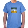 Israel T-Shirt - Camel and Palm Trees. Variety of Colors - 2