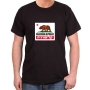 Hebrew State T-Shirt - California. Variety of Colors - 7