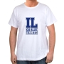 IL Go Blue and White T-Shirt (Choice of Colors) - 6