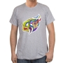  Shalom T-Shirt - Splash of Color. Variety of Colors - 3