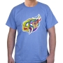  Shalom T-Shirt - Splash of Color. Variety of Colors - 8