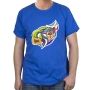  Shalom T-Shirt - Splash of Color. Variety of Colors - 10