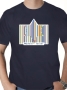 Israel T-Shirt - Made in Israel - Barcode. Variety of Colors - 1