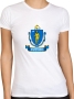 Hebrew State T-Shirt - Massachusetts. Variety of Colors - 3