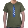 Israel T-Shirt - Necktie. Variety of Colors - 7