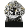 Jerusalem Ball on Base Silver Miniature (Medium) - 1