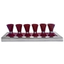 Enameled Aluminium Casting Wine Set with Matching Tray (Choice of Colors) - 5