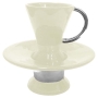 Enameled Aluminum Small Washing Cup with Stand (Choice of Colors) - 2