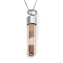 Layered Soil from the Land of Israel Glass Pendant - 1