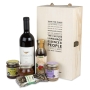 Lin's Farm Vinaigrette and Sweet Treats Gift Box with Golan Heights Wine - 1