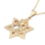 Star of David & Lion of Judah 14K Gold Pendant Necklace - 3