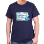 Israel T-Shirt - Long Live Israel. English & Yiddish. Variety of Colors - 8