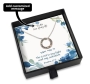 The Lord Is My Light Gift Box With Sterling Silver Priestly Blessing Loop Necklace - Add a Personalized Message For Someone Special!!! - 2