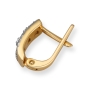 Luxurious Diamond-Encrusted 14K Gold Earrings - 2