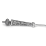 Traditional Yemenite Art Majestic Handcrafted Sterling Silver Yad (Torah Pointer) With Filigree Design - 2