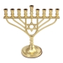 Elegant Star of David Hanukkah Menorah - 4