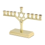 Classic Hanukkah Menorah With Star of David Design - 5