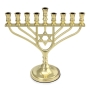 Elegant Star of David Hanukkah Menorah - 7