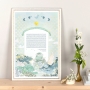 Leila By Anat Ocean Paradise Personalized Ketubah - 2