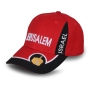 Jerusalem Israel Baseball Cap – Red and Black  - 2