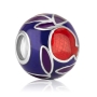 Marina Jewelry Pomegranate Sterling Silver and Enamel Charm - 2