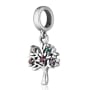 Marina Jewelry Tree of Life Sterling Silver Hanging Charm with Colorful Crystals - 2