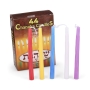Multicolored Hanukkah Candles 3.5" / 9.5 cm - 2