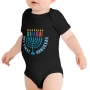 My First Hanukkah Baby's Short Sleeve Onesie - 5
