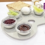 Nadav Art Anodized Aluminum Modern Seder Plate (Variety of Colors) - 10