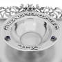 Nadav Art Limited Edition 925 Sterling Silver Seder Plate With Filigree and Floral Designs - 2