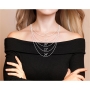 Marina Jewelry 925 Sterling Silver Hineni Necklace - 4