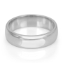 14K Gold Comfort Edge Traditional Jewish Wedding Ring – Made in Jerusalem – 6mm - 2