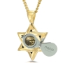 Men's Star of David "Love Your Neighbor" Necklace (Leviticus 19:18) - 8