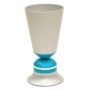 Nadav Art Anodized Aluminum Kiddush Cup - Hourglass with Colored Center (Choice of Colors) - 5