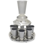 Nadav Art Anodized Aluminum Wine Fountain - 8 Cups Modern (Choice of Colors) - 1