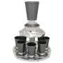 Nadav Art Anodized Aluminum Wine Fountain - 8 Cups Modern (Choice of Colors) - 3