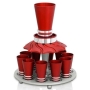 Nadav Art Anodized Aluminum Wine Fountain - 10 Cup Conical (Choice of Colors) - 4