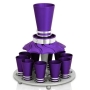 Nadav Art Anodized Aluminum Wine Fountain - 10 Cup Conical (Choice of Colors) - 3