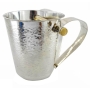Nadav Art Sterling Silver Hammered Washing Cup - Shalva - 2